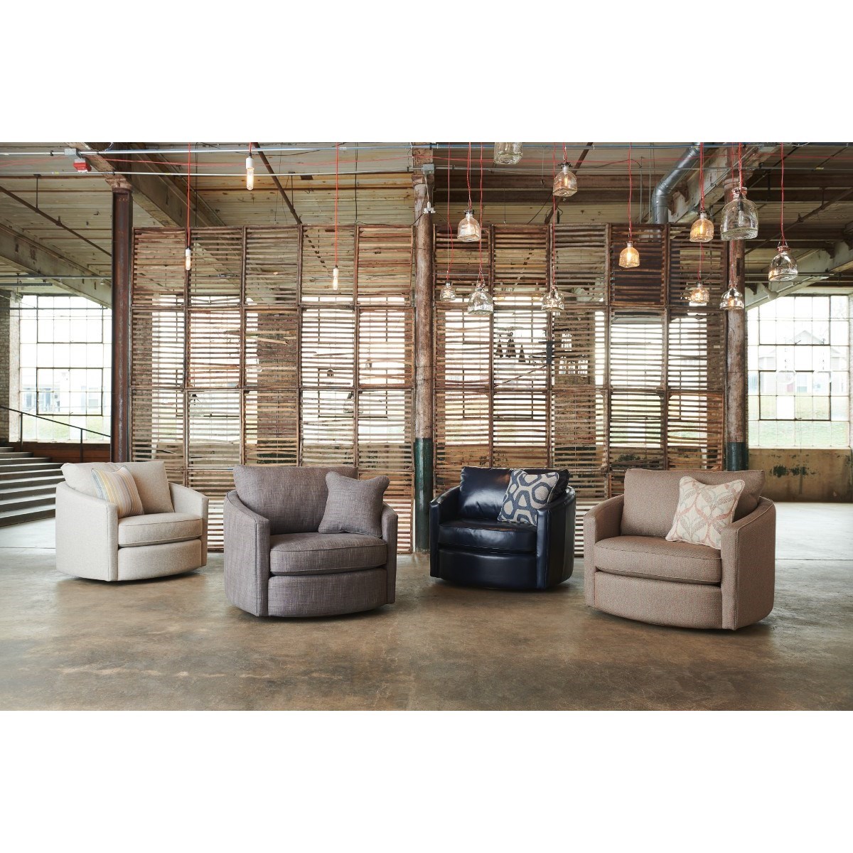 Lazy boy sales clover swivel chair